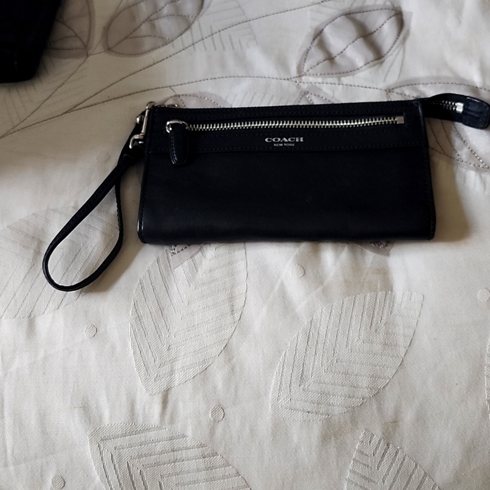COACH wallet/wristlet Black